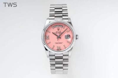 ROLEX Day-date Automatic Movement Stailess Steel 36mm Pink Watch